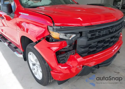 2024 Chevrolet Silverado 1500 2Wd Short Bed Custom from USA, damaged, VIN 1GCPABEK3RZ339152